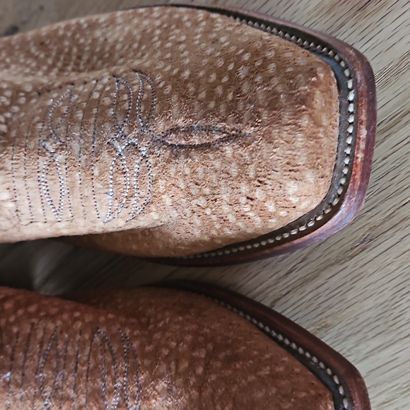 Men's Rios Of Mercedes Carpincho CR9015 Cowboy Boots Size 9D - Picture 4 of 11